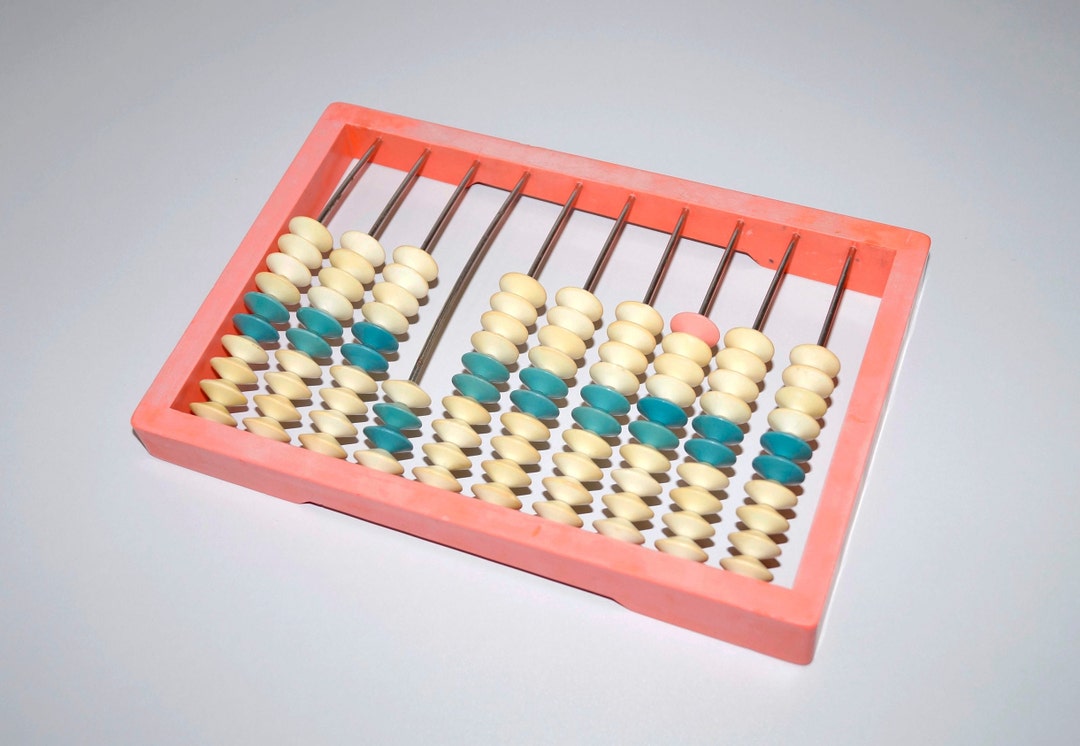 Soviet Vintage Abacus Retro Vintage Abacus Gift Educational Toy ...