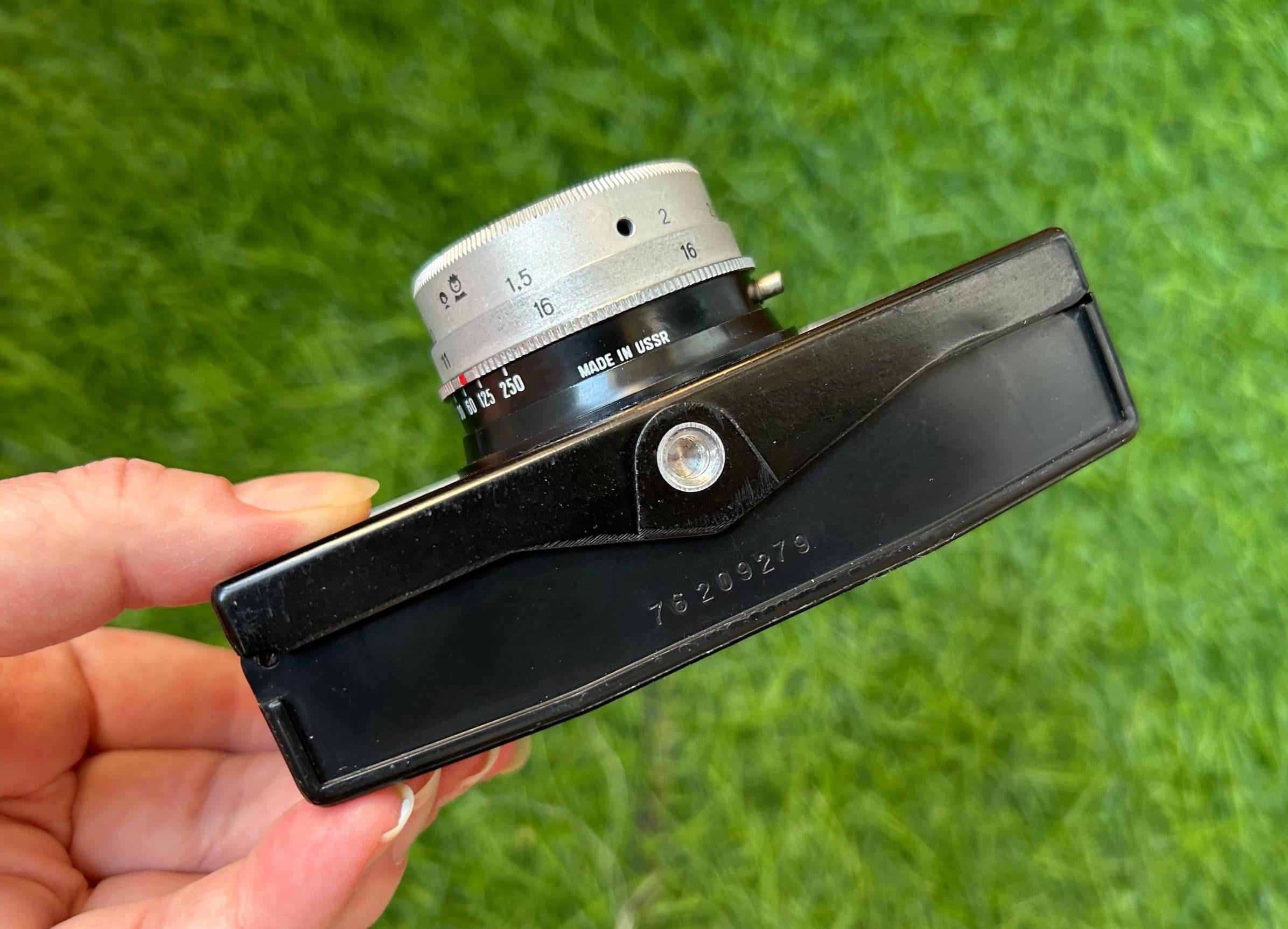 Tested Vintage Smena 8M 35mm Camera, Working Soviet Mechanical