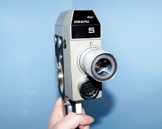Rail Star フィルムトイカメラ　レア　レトロ ヴィンテージ クォーツ 5 ムービーカメラ – レトロ ソビエト 8mm