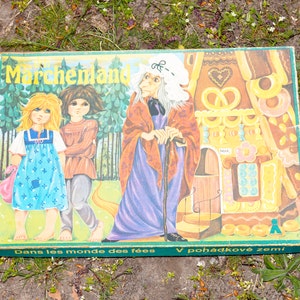 Spel voor kinderen Educatief spel Spelcadeau Verzamelspel Kinderen spelen Cadeau-idee Bordspel Oud spel Speelkamer Retro spel Voor kleuters Uniek