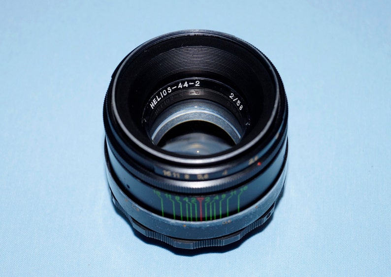 Vintage camera lens Old lens Helios Antique lens Retro lens Etsy