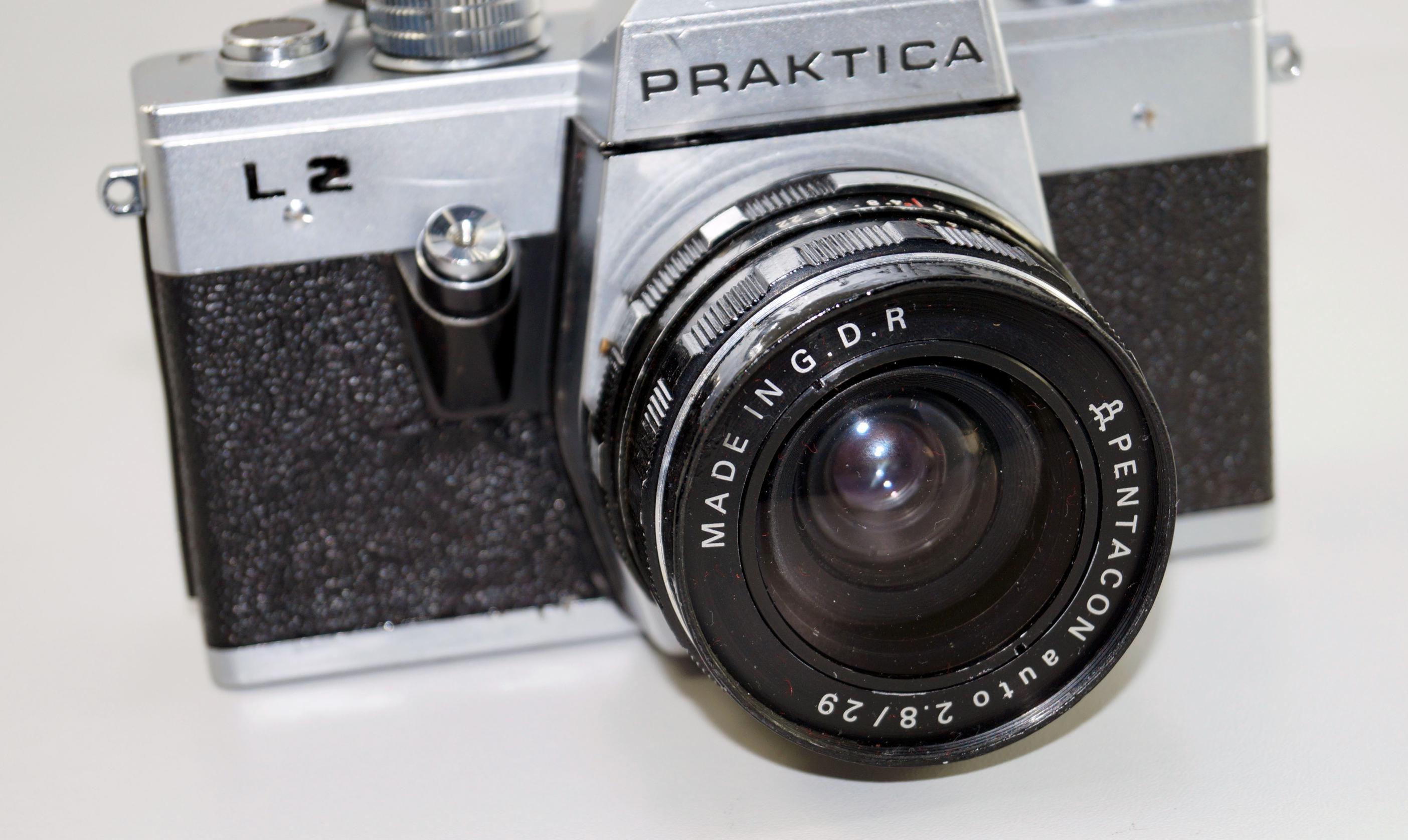 Praktica Vintage 35 Mm SLR Camera – Antique German Film Camera
