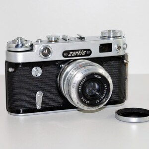 Camera gift Photo camera Camera Zorki 6 Film camera Antique camera Rangefinder Collectible camera Vintage camera Classic camera Photography