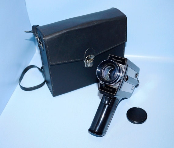 Vintage Chinon 8mm Movie Camera With Case – Working Retro
