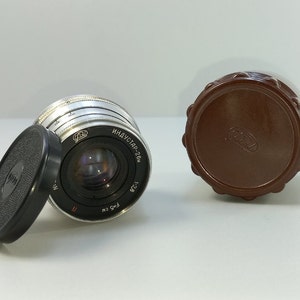 Lens gift Antique lens Optical lens Camera lens Old lens Collectible lens FED Industar Rare lens Camera accessory Original lens Photo lens
