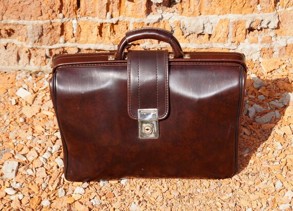 Vintage bag Men's bag Leather bag Bag accessory Re