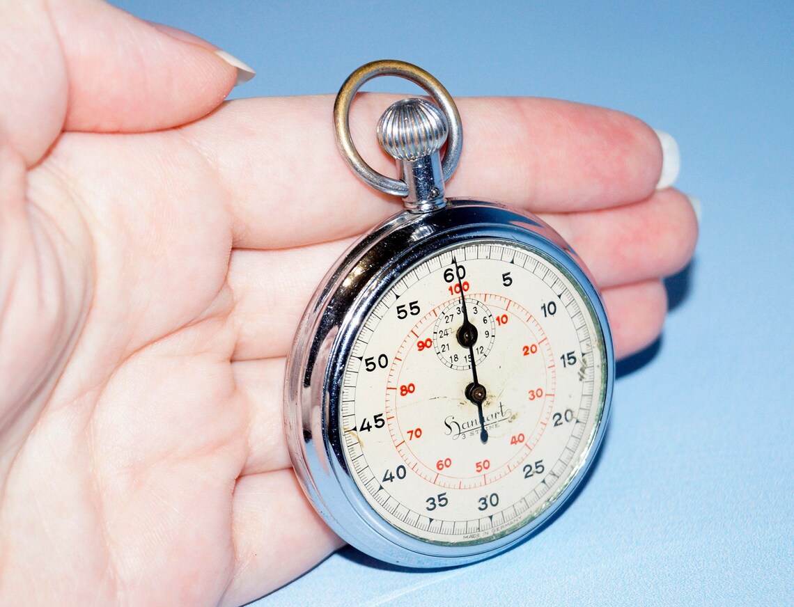 Stopwatch Rare Stopwatch Stopwatch Gift Sports Accessory Etsy