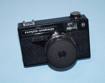 Vintage Silhouette-Electro Camera: Collectible USSR Film Camera