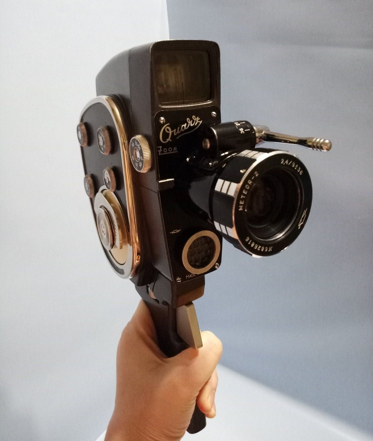 Movie Camera Quartz Rare Movie Camera Original Present Etsy