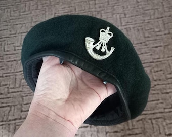 ソ連 ソビエトロシア軍スタイル カーキ色 ミリタリー ベレー帽 帽子