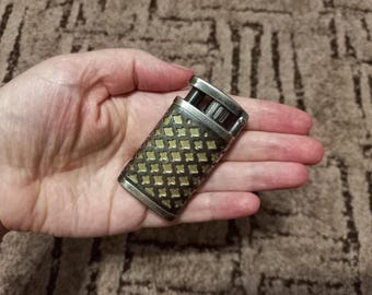 Vintage Gas Lighter: Working Metal Lighter, Collectible Gift