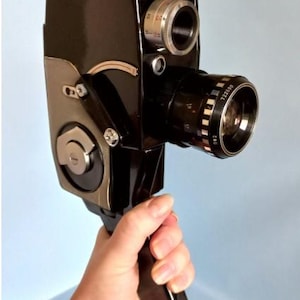 Movie camera gift Movie camera Lada Video camera Original camera Retro video Old movie camera Rare vintage Camera for him Unique camera USSR