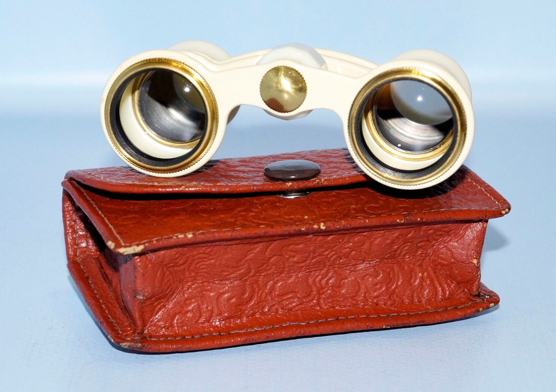 USSR Binoculars Vintage Opera Binocular Gift Theater Accessory Old