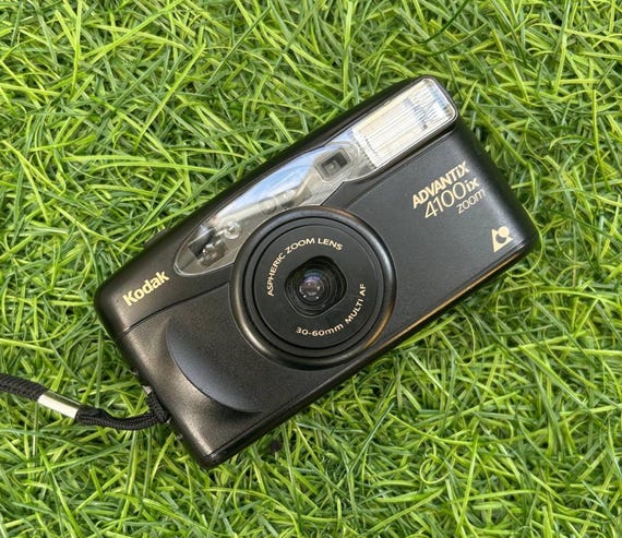 Vintage Kodak Advantix 4100ix Zoom APS Film Camera – Working Retro