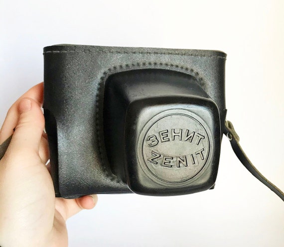 Vintage Zenit EM Camera - Soviet 35mm SLR, Collectible Film Camera