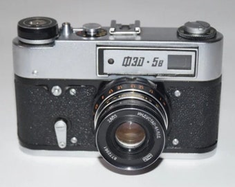 Retro Kamera Antike Kamera Alte Kamera Fotokamera Lomo Kamera Fed 5 Entfernungsmesser sowjetische Kamera Optik 35 mm Kamera Industar Оriginal Kamera
