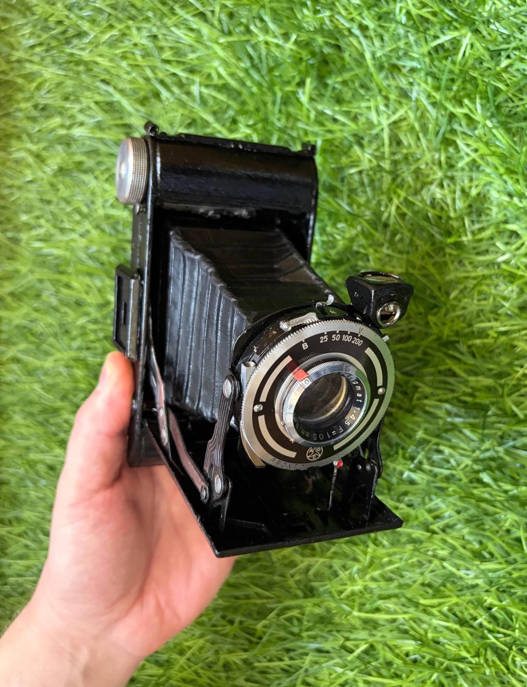 Vintage German Accordion Camera 1930s Collection Decor Оriginal