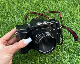 Vintage BELKA USA 35mm Film Camera – Working Manual Retro Photography (Original Box)