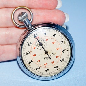 Stopwatch Original stopwatch Stopwatch gift Rare stopwatch Mechanical stopwatch Sports accessory Original gift Exclusive stopwatch USSR