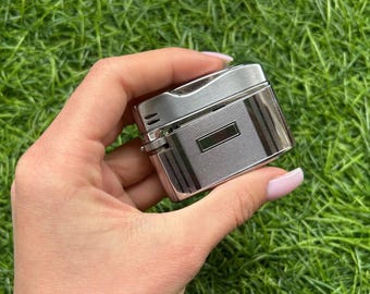 Vintage Polly-Gaz Streamliner Lighter Gift 1960s Retro Slim Pocket Lighter Non Working Collectible Gift for Him