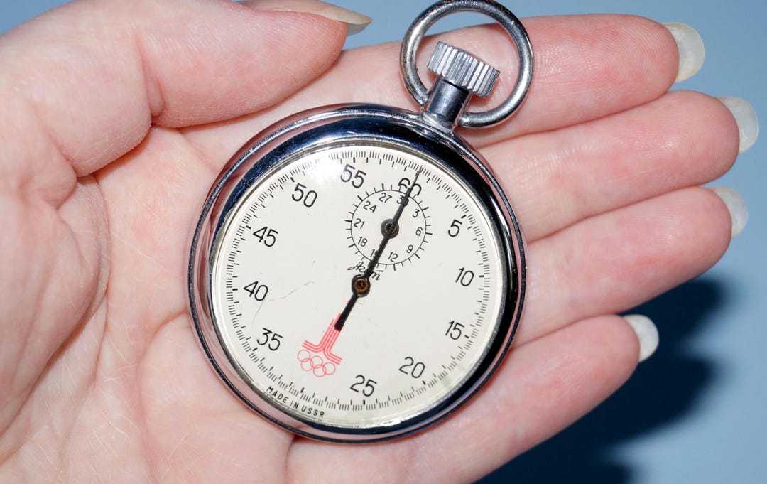 Vintage Agat Mechanical Stopwatch: USSR Sports Collectible Gift - Etsy