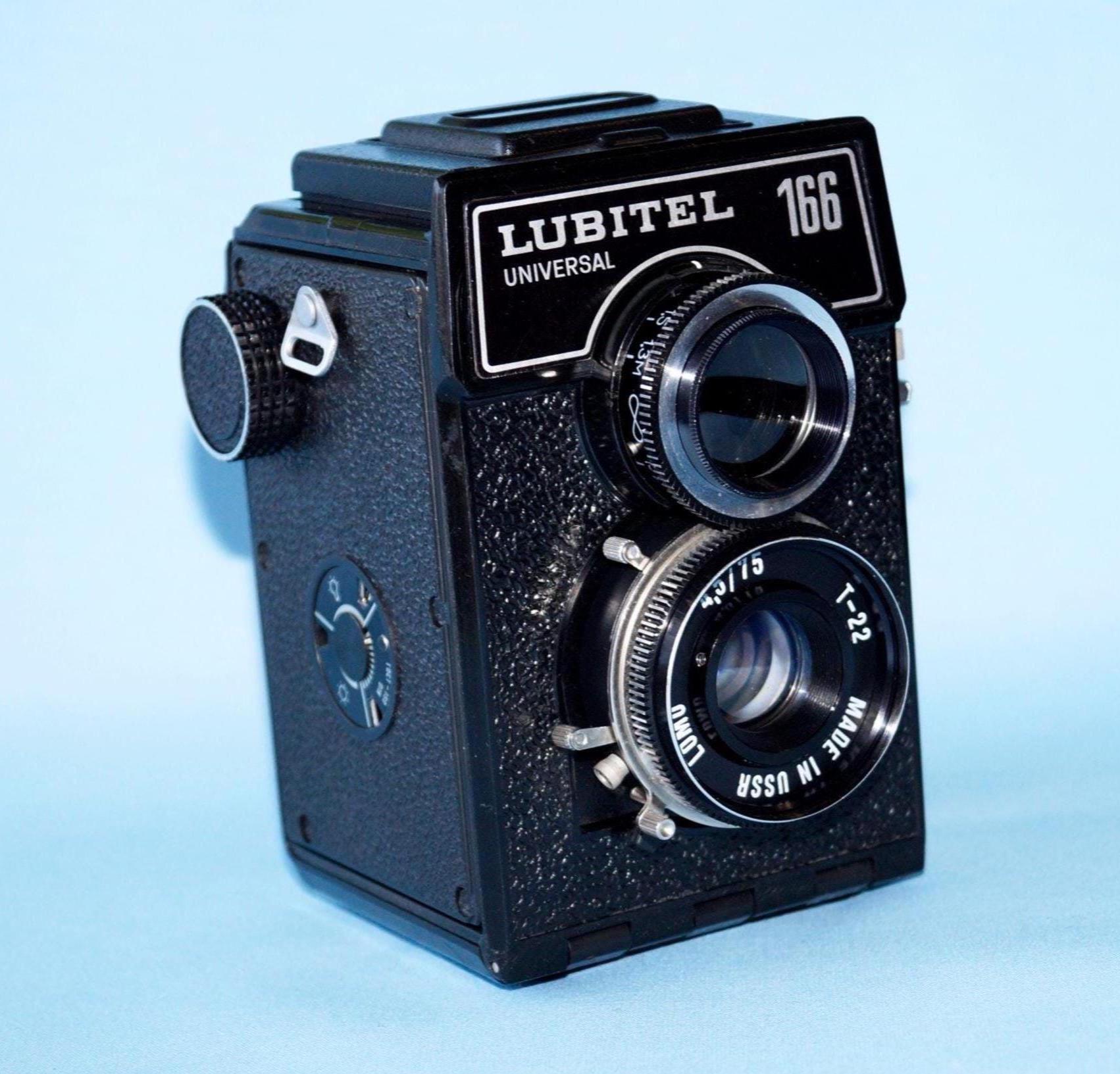 ルビテル166二眼カメラ – ソ連製フィルム二眼レフカメラ（動作確認済み