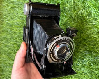 Vintage German Accordion Camera 1930s Collection Decor Оriginal