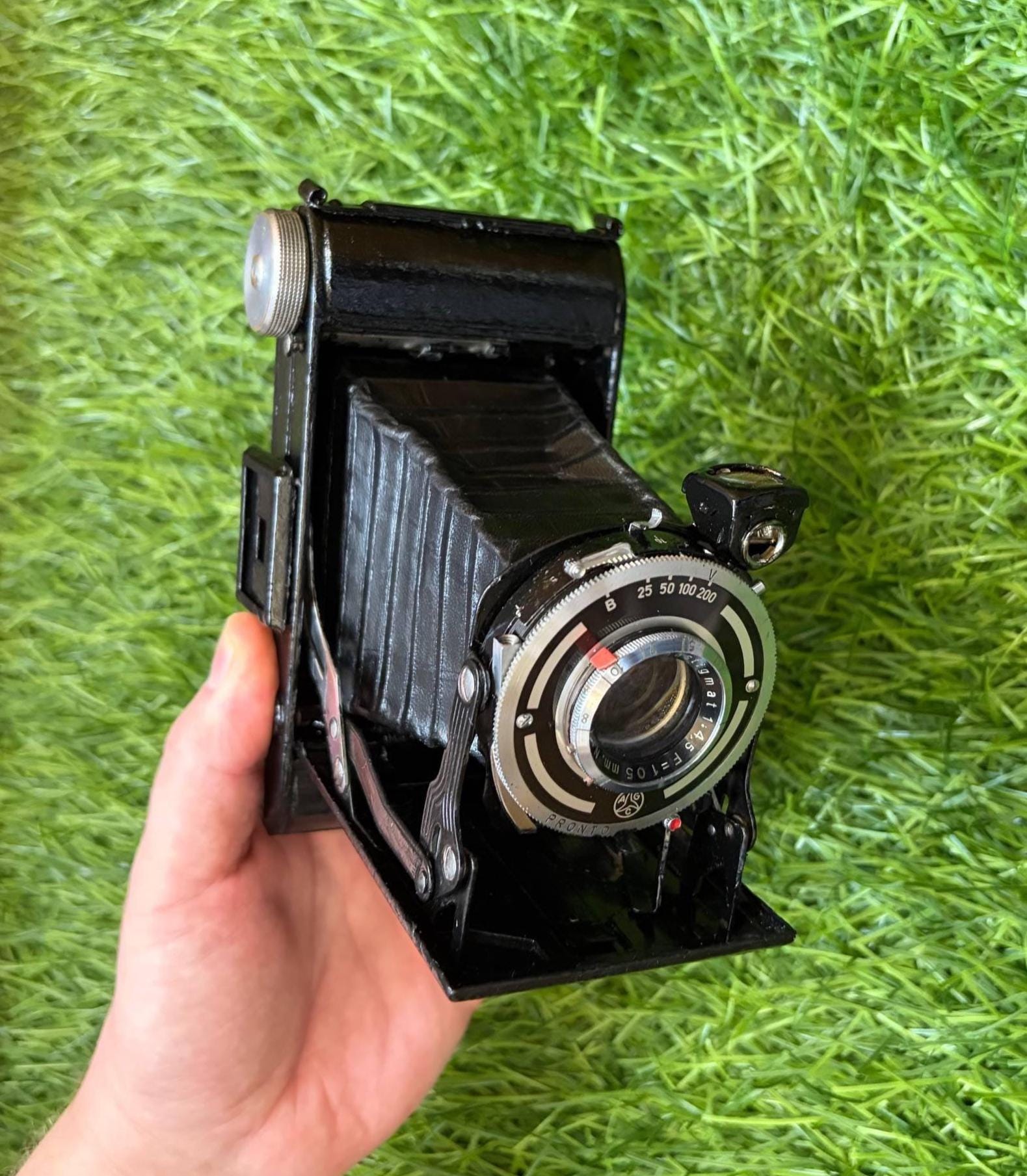 Vintage German Accordion Camera 1930s Collection Decor Оriginal