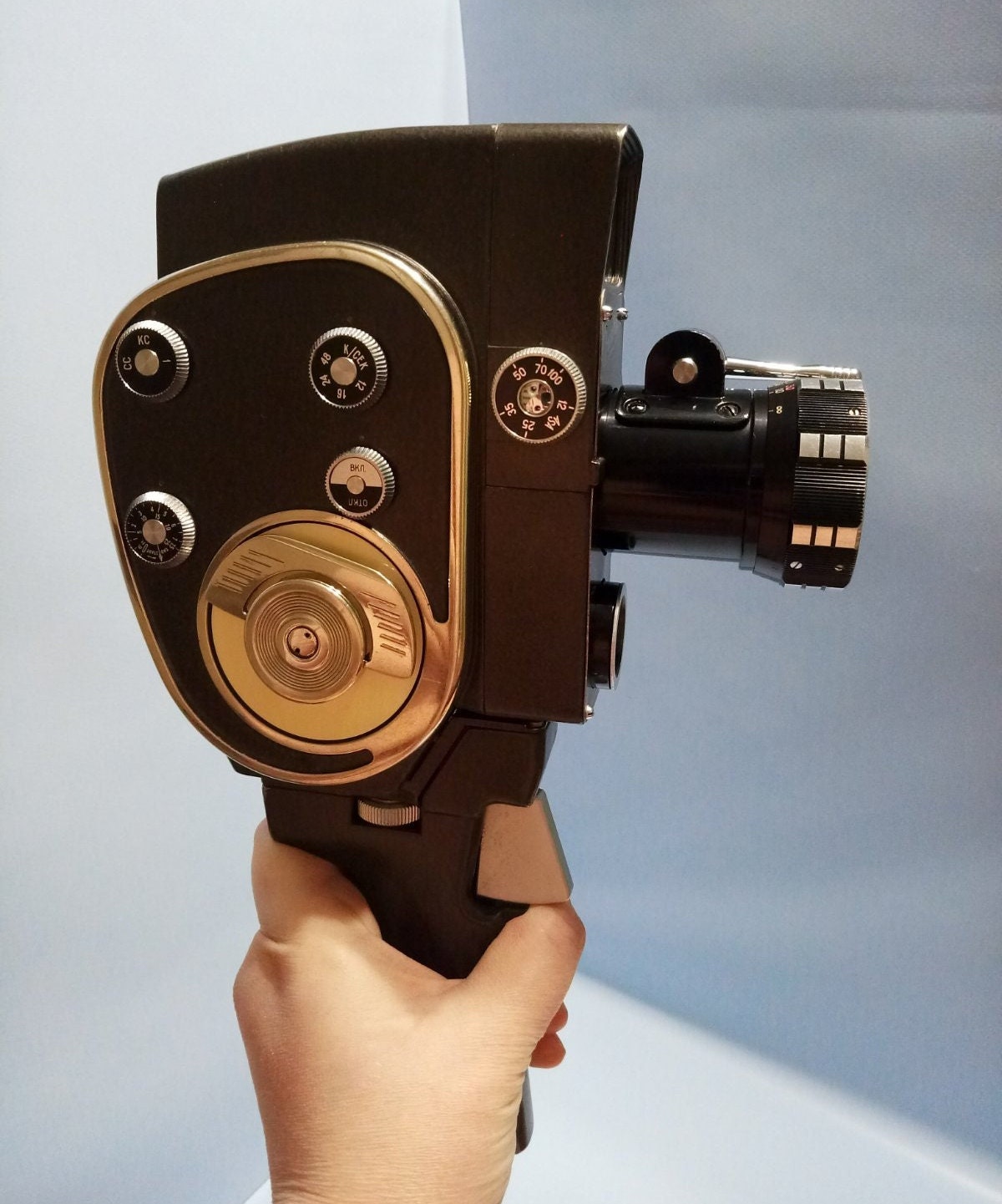 Movie Camera Quartz Rare Movie Camera Original Present Collection 