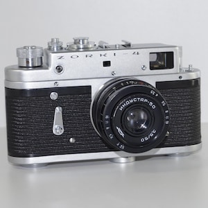 Photo camera Zorki camera Gift camera Rare camera Antique camera Original camera 35mm camera Collection camera Old camera Working camera