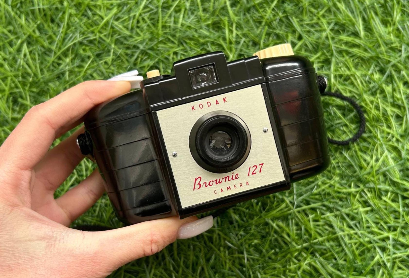 Vintage Kodak Brownie 127 Camera – Working Film Camera, Retro