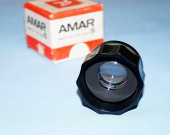 Vintage AMAR Photo Enlarger Lens | USSR Darkroom Photography