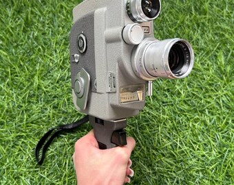 Appareil photo argentique Sekonic Micro Eye Special 8 mm : appareil photo cinéma rétro fonctionnel, Japon, années 60
