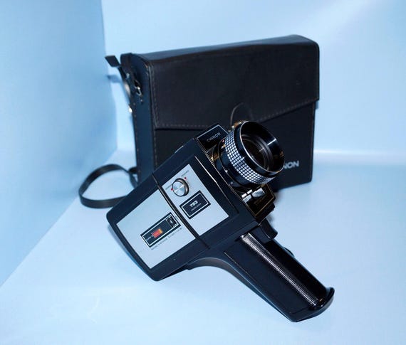 Vintage Chinon 8mm Movie Camera With Case – Working Retro