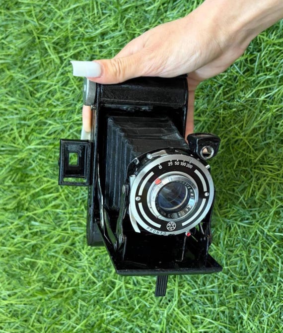 Vintage German Accordion Camera 1930s Collection Decor Оriginal