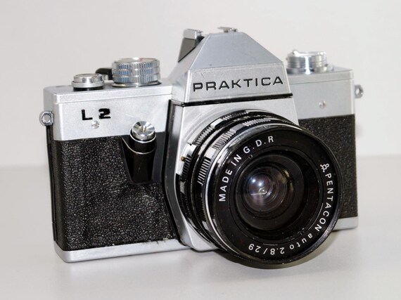 Praktica Vintage 35 Mm SLR Camera – Antique German Film Camera
