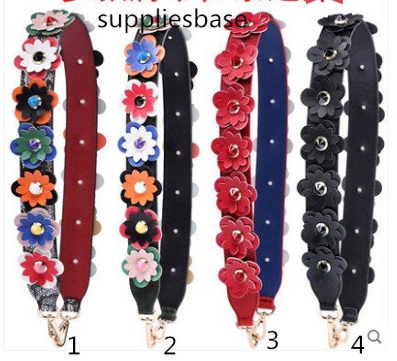 white leather purse strap