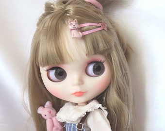 NEU! Süße Puppe fabric  Blythe blonde Haare nackt zum Modifizieren oder mit Kleidung Schuhen usw. Gelenkpuppe doll 1/6 Puppe 30 cm BJD