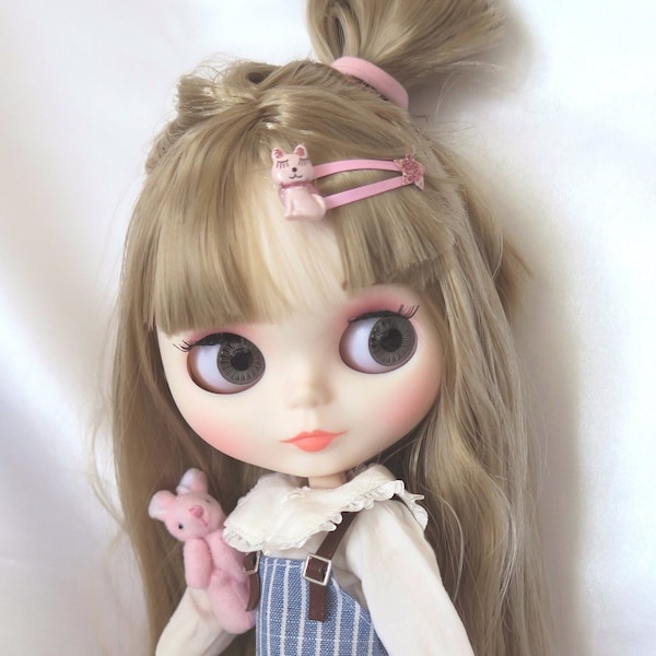 NEW! Cute doll fabric Blythe blonde hair naked for modifying or with clothes shoes etc. Jointed doll doll 1/6 doll 30 cm BJD