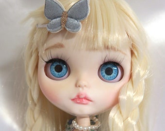 OOAK! Marie - Dreamy Blythe doll long straight hair blonde with clothes articulated doll 1/6 doll 30 cm