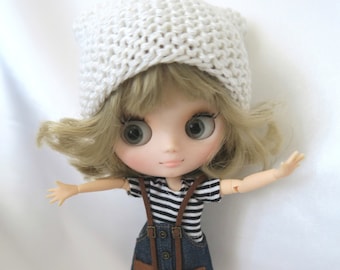 NEW! Cute doll fabric Middie Blythe blonde hair naked for modifying or with clothes jointed doll doll 1/8 doll 20 cm BJD