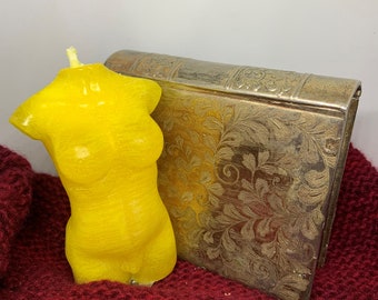 Transfeminine Torso Candle: Goddess Inspired Statue