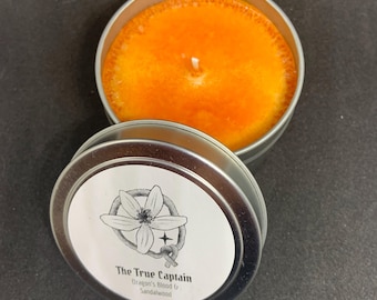 Oluwande Boodhari | Sandalwood & Dragon’s Blood | Our Flag Means Death | Character Candle | Fandom