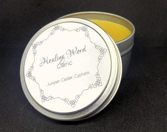 D&D: Cleric Inspired Candle | Juniper, Cedar, Cypress | Character Classes | TTRPG