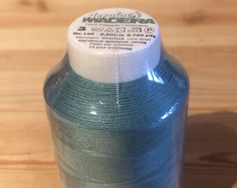 Madeira overlock thread Aerolock #8971 teal - 2500 m