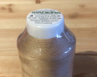 Madeira overlockgaren Aerolock #9490 beige - 2500 m