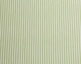 Vichy stripes green 3 mm - sold by the meter - woven fabric