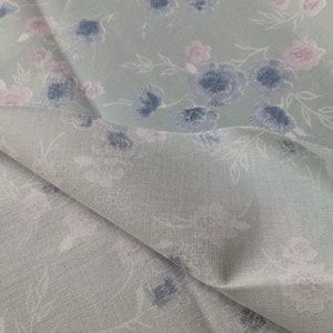 Cardiff flowers pale green rosé Westfalenfabrics image 4