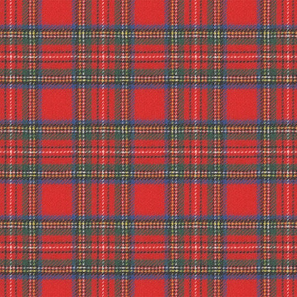 Schottenkaro "Edinburgh" rot Karo Flanell - Westfalenstoffe