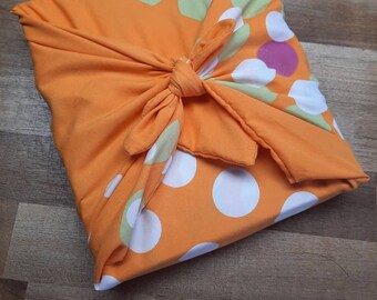 Furoshiki Gift Wrapping Cloth Polka Dots Reusable